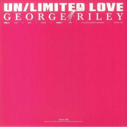 George Riley (10) - Un/limited Love (Blue Vinyl) | Mint (M) Mint (M) - DEEP HOUSE *COLOR*