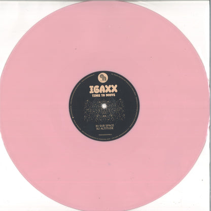 Igaxx - Time To Move (PINK VINYL 12" Phonogramme) | NEW - DEEP HOUSE *NEW/COLOR*