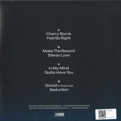 Retrouve - Feel So Right (BLUE/WHITE MARBLED VINYL 2xLP PIV) | NEW - DEEP HOUSE *NEW/COLOR*