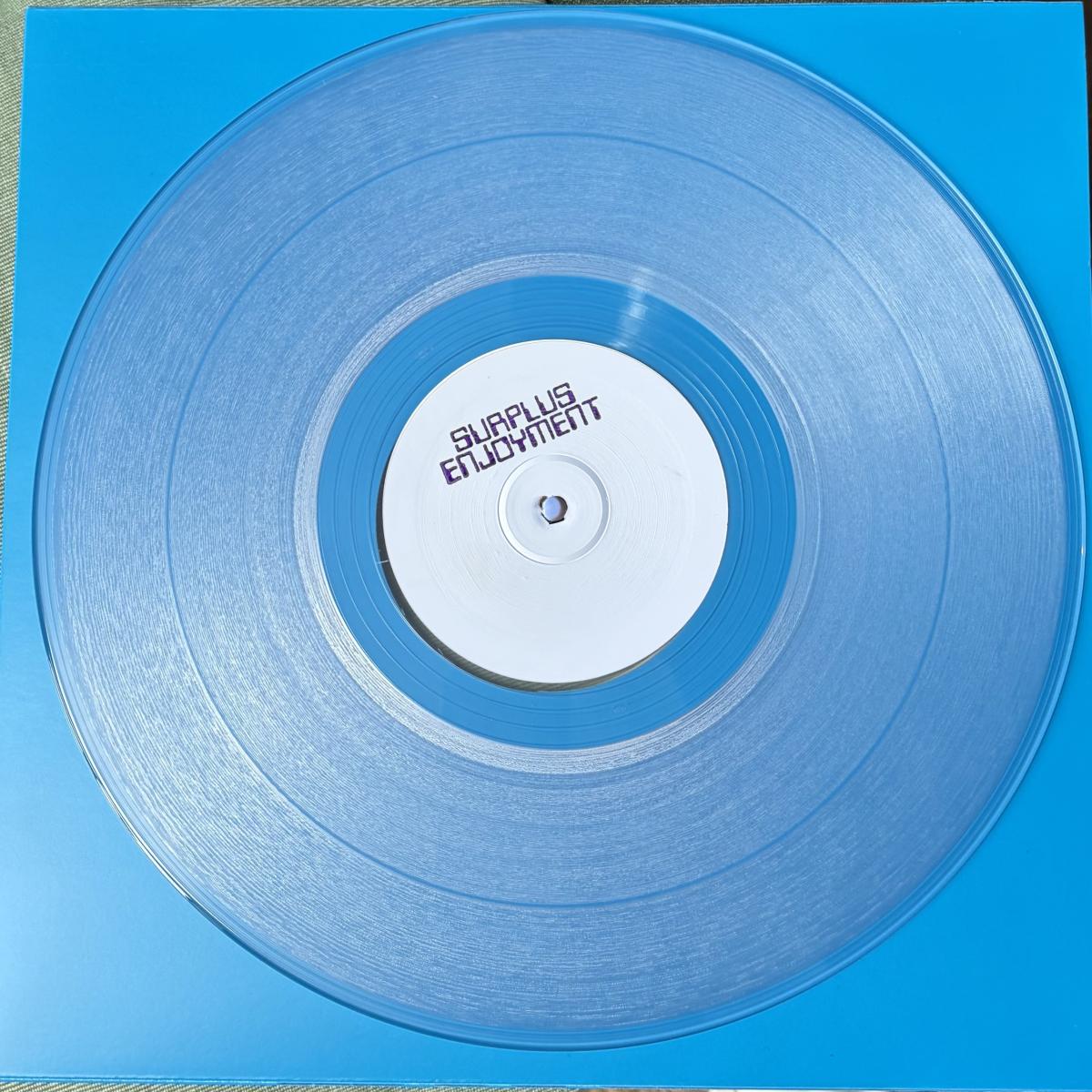 Point Blank - (PRESALE 10/30/26) Surplus Enjoyment 3 (CLEAR VINYL 12" Surplus Enjoyment SEARCHIVE03) | NEW - DEEP HOUSE *NEW/COLOR*