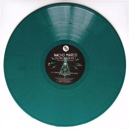 Nacho Marco - (PRESALE 9/30/26) Colors In Dub Vol. 1 (BLUE VINYL 12" Phonogramme) | NEW - DEEP HOUSE *NEW/COLOR*