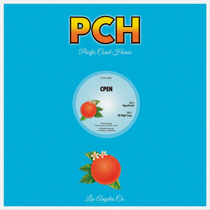 Cpen - (PRESALE 10/30/26) Hypno Freak / All Night Long (ORANGE VINYL 12" Pacific Coast House) | NEW - DEEP HOUSE *NEW/COLOR*
