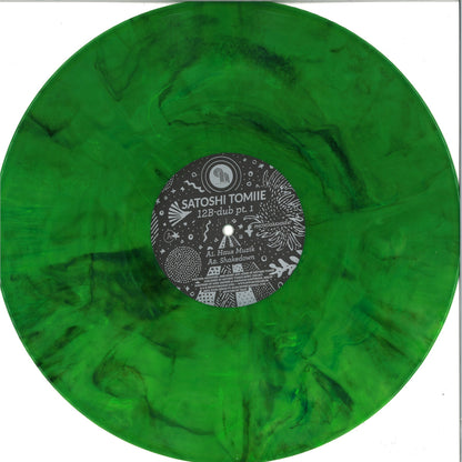 Satoshi Tomiie - 12B-dub pt. 1 (GREEN MARBLED VINYL 12" Phonogramme) | NEW Mint (M) Generic - DEEP HOUSE *NEW/COLOR*