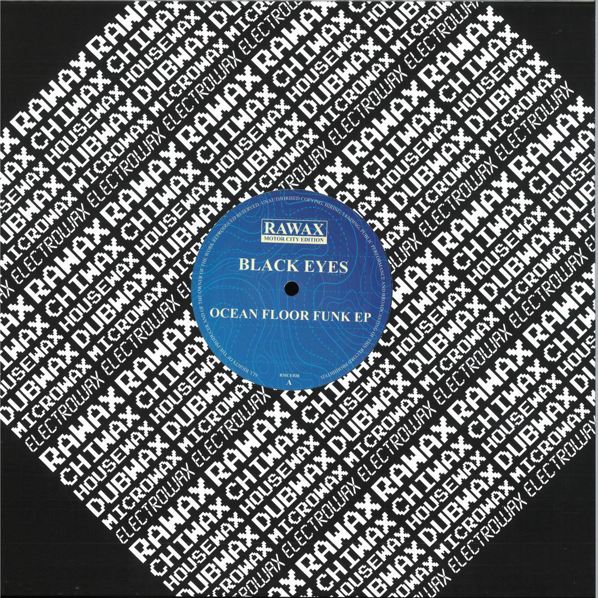 Black Eyes - Ocean Floor Funk (PURPLE VINYL 12" Rawax Motor City Edition) | NEW - DEEP HOUSE *NEW/COLOR*
