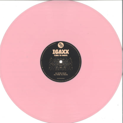 Igaxx - Time To Move (PINK VINYL 12" Phonogramme) | NEW - DEEP HOUSE *NEW/COLOR*