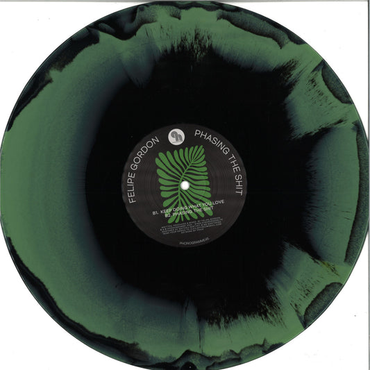 Felipe Gordon - Phasing The Shit (GREEN MARBLED VINYL 12" Phonogramme) | NEW - DEEP HOUSE *NEW/COLOR*