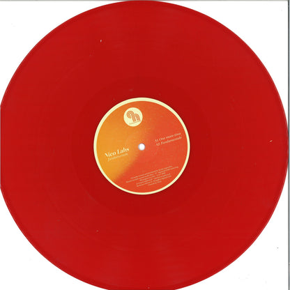 Nico Lahs - Fundamentals (RED VINYL 12" Phonogramme) | NEW - DEEP HOUSE *NEW/COLOR*