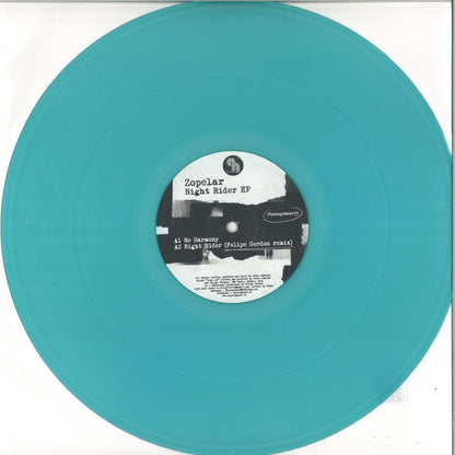 Zopelar - Night Rider (BLUE VINYL 12" Phonogramme) | NEW - DEEP HOUSE *NEW/COLOR*