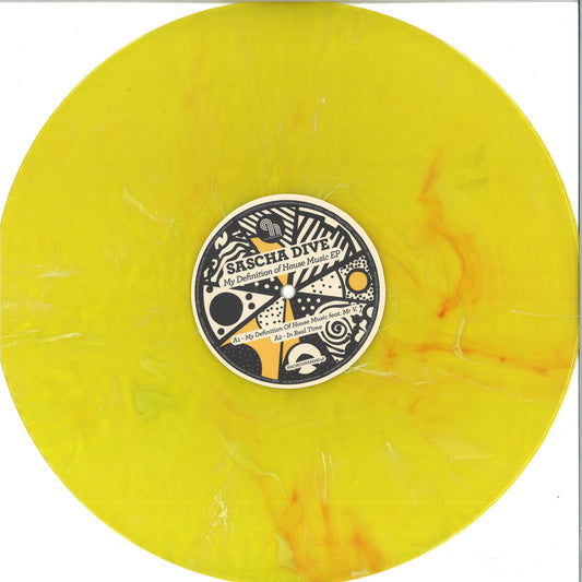 Sascha Dive - (PRESALE 9/30/26) My Definition Of House Music (YELLOW VINYL 12" Phonogramme) | NEW - DEEP HOUSE *NEW/COLOR*
