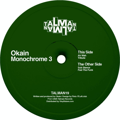 (PRESALE TBD) Monochrome 3 (VINYL) | Mint (M) Mint (M) - DEEP HOUSE *NEW*