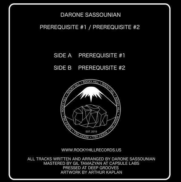 Prerequisite #1 / Prerequisite #2 (12" VINYL) | Mint (M) Mint (M) - DEEP HOUSE *NEW*
