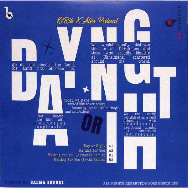 Day Or Night (VINYL) | Mint (M) Mint (M) - DEEP HOUSE *NEW*
