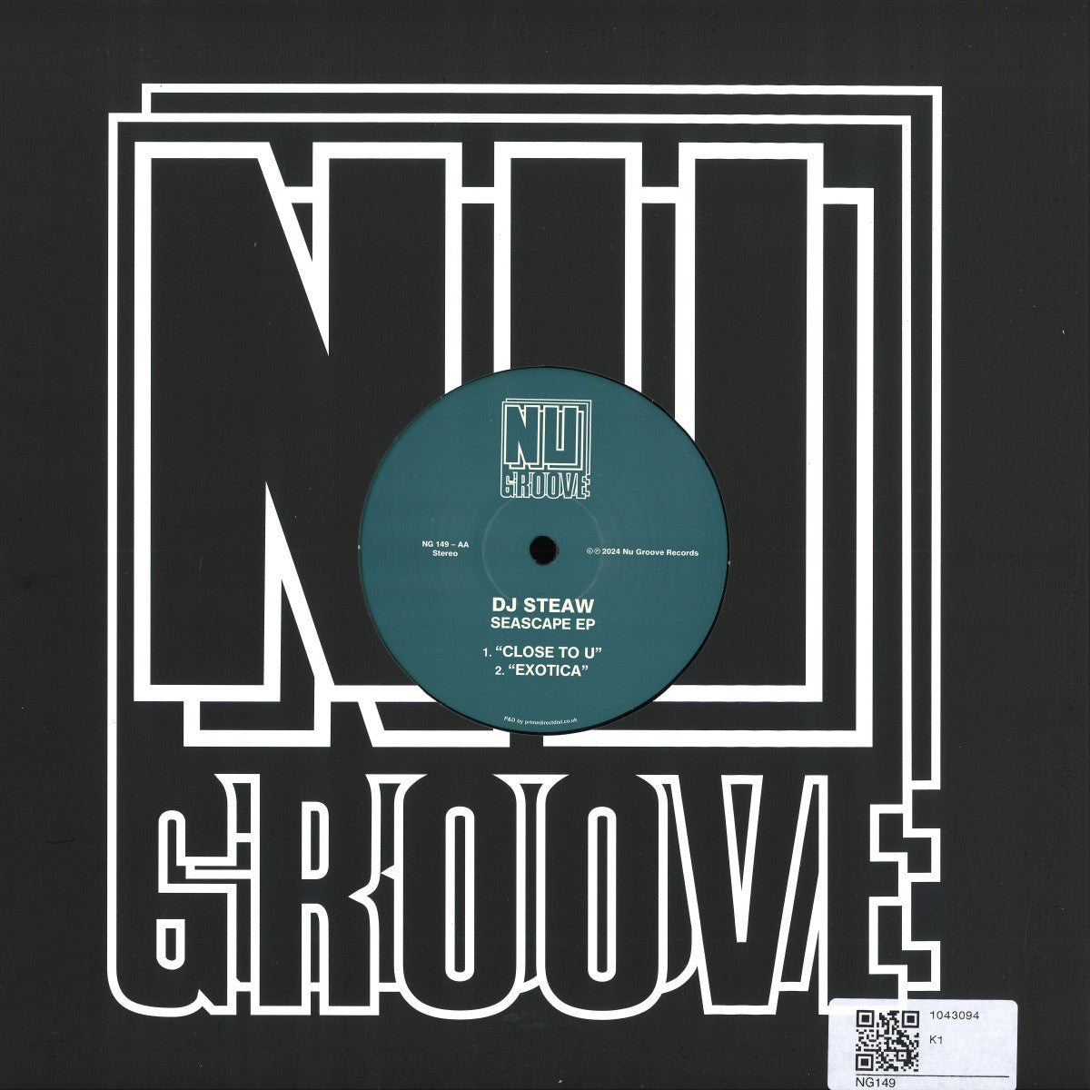 Dj Steaw - Seascape (VINYL 12" Nu Groove) | NEW Mint (M) Mint (M) - DEEP HOUSE *NEW*
