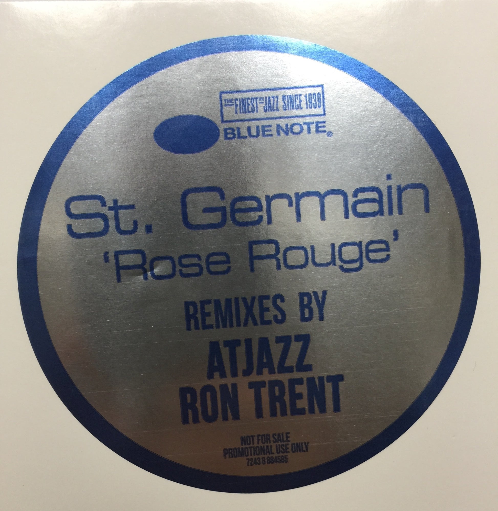 St Germain - Rose Rogue (Atjazz & Ron Trent Remixes)(VINYL) | Mint (M) Mint (M) - DEEP HOUSE *NEW*