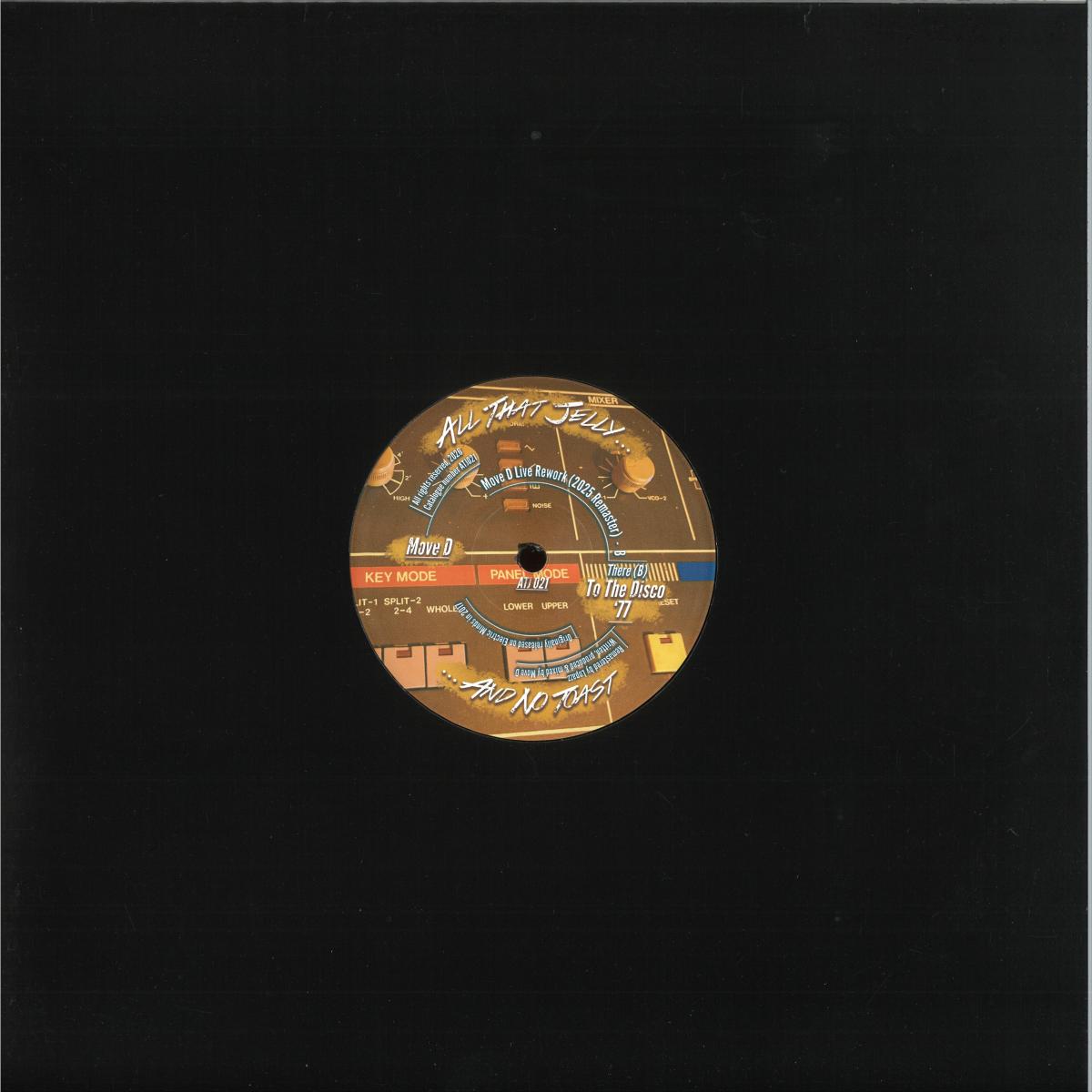 Move D - To The Disco '77 (VINYL 12" All That Jelly ATJ021) | NEW Mint (M) Mint (M) - DEEP HOUSE *NEW*