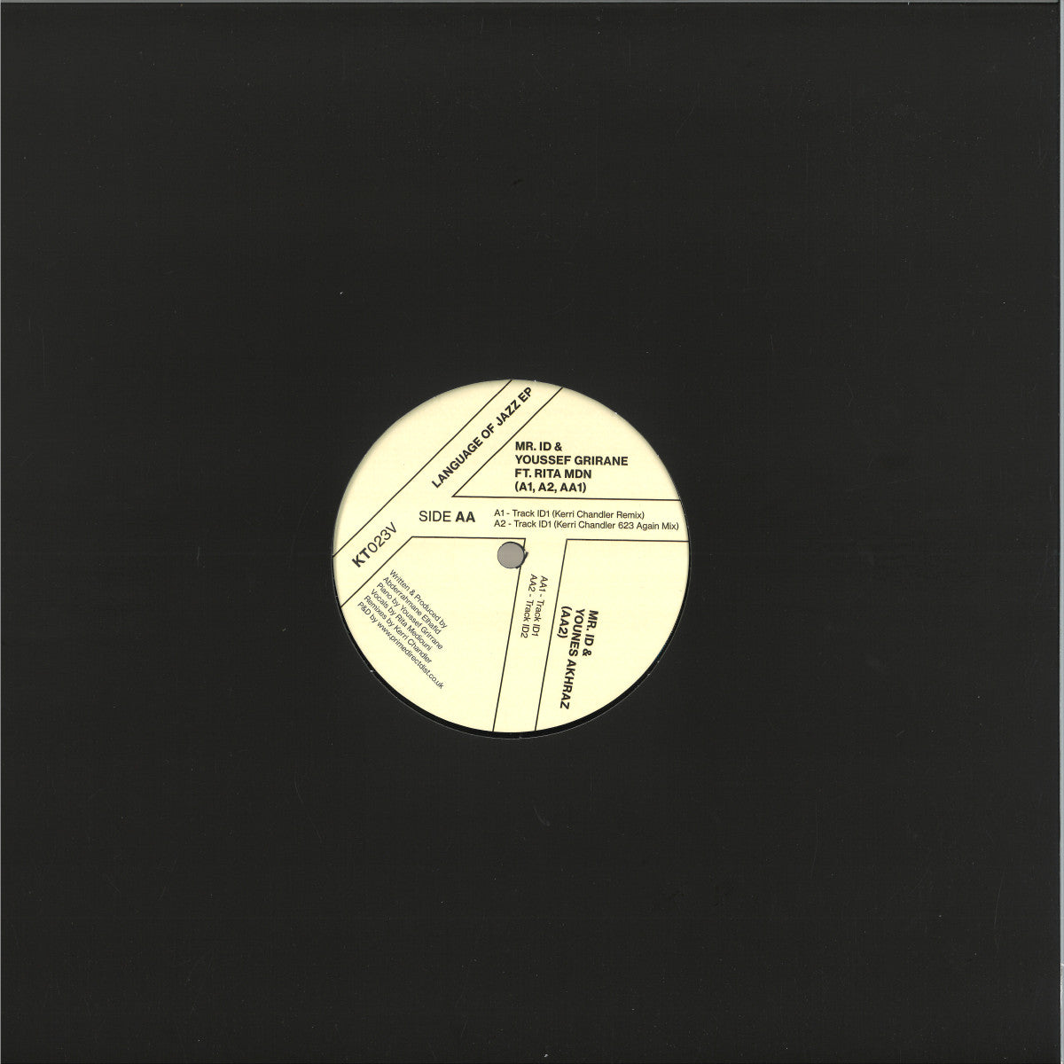 Mr. ID - Language Of Jazz (VINYL 12" Kaoz Theory) | NEW - DEEP HOUSE *NEW*