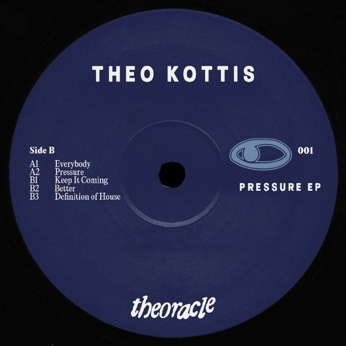 Theo Kottis - (PRESALE 8/14/26) Pressure EP (VINYL 12" Theoracle TO001 2026) | - DEEP HOUSE *NEW*