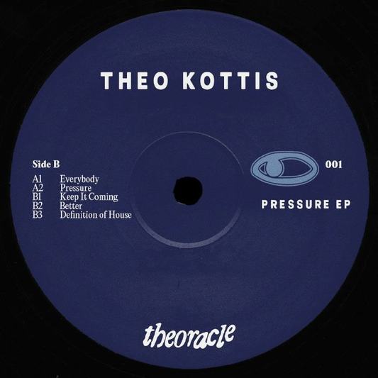 Theo Kottis - (PRESALE 8/14/26) Pressure EP (VINYL 12" Theoracle TO001 2026) | - DEEP HOUSE *NEW*