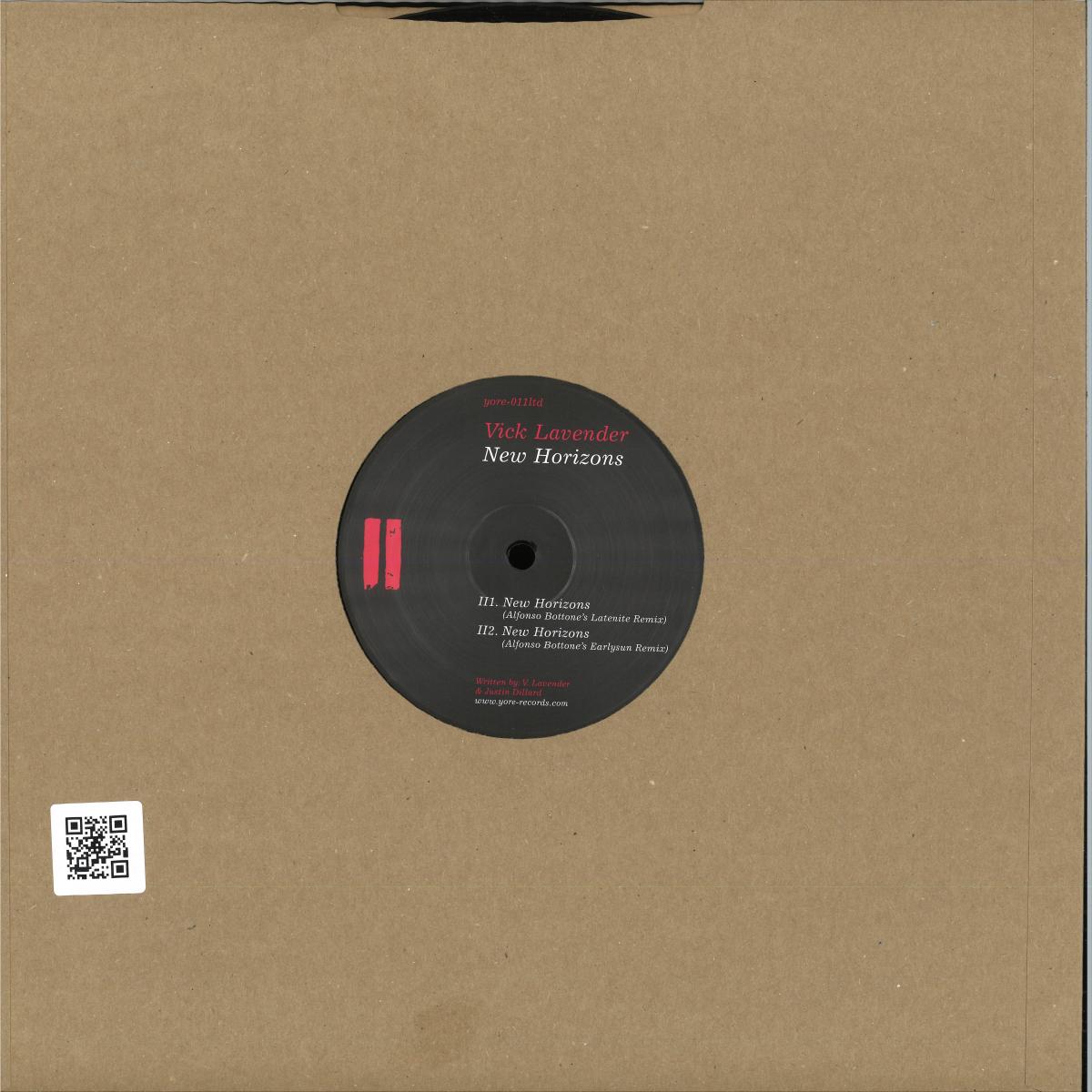 Vick Lavender - (PRESALE 10/14/26) New Horizons (VINYL 12" Yore) | NEW - DEEP HOUSE *NEW*