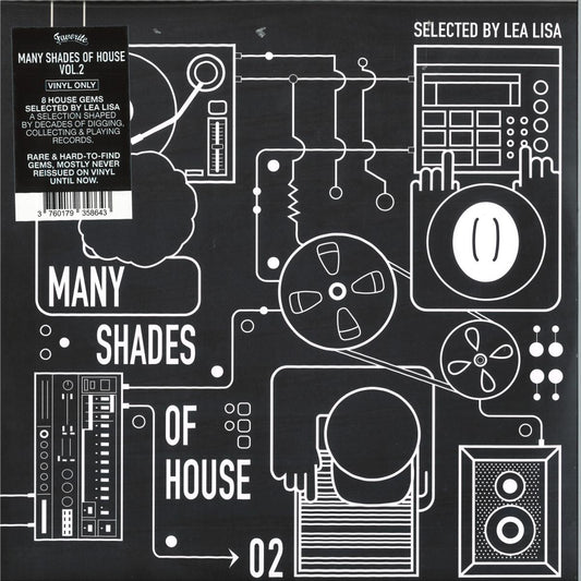 Various - (PRESALE 11/3/26) Many Shades Of House Vol.2 (VINYL 2x12" Favorite) | NEW - DEEP HOUSE *NEW*