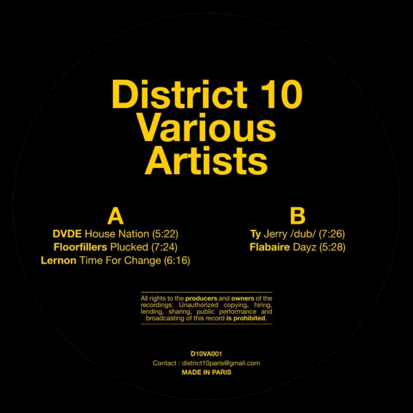 (PRESALE 5/4/26) District 10 (VINYL) | Mint (M) Mint (M) - DEEP HOUSE *NEW*