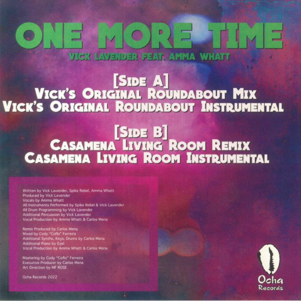 Vick Lavender - One More Time | Mint (M) Mint (M) - DEEP HOUSE *NEW*