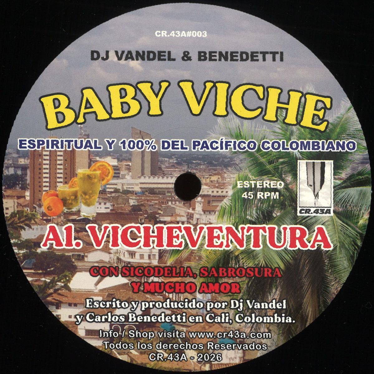 DJ Vandel & Benedetti - Baby Viche (VINYL 12" CR.43A) | NEW - DEEP HOUSE *NEW*