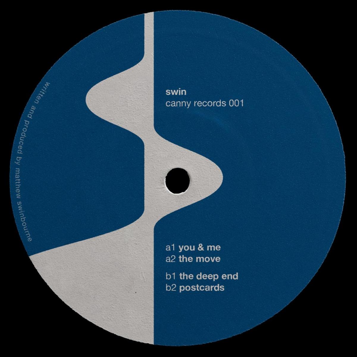 Swin - Canny Records 001 (VINYL 12" Canny CANNY001) | NEW - DEEP HOUSE *NEW*
