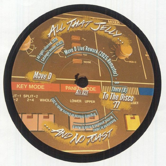 Move D - To The Disco '77 (VINYL) | Mint (M) Mint (M) - DEEP HOUSE *NEW*