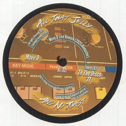 Move D - To The Disco '77 (VINYL) | Mint (M) Mint (M) - DEEP HOUSE *NEW*
