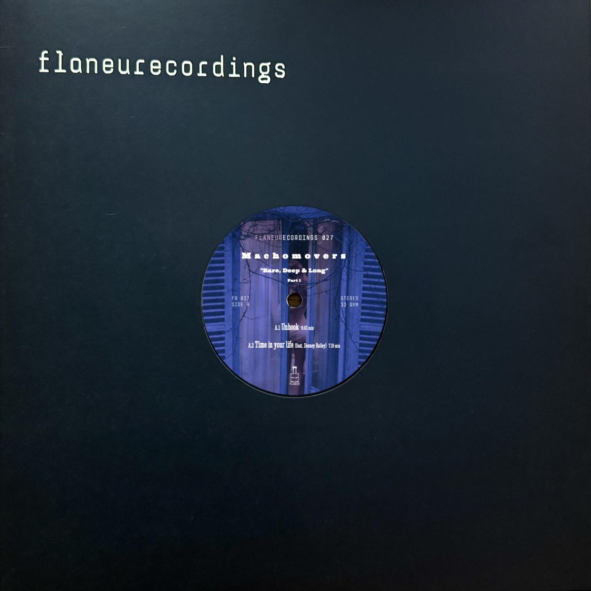 Machomovers - Bare, Deep & Long (Part 1) (VINYL 12" Flaneurecordings FR027) | NEW Mint (M) Mint (M) - DEEP HOUSE *NEW*