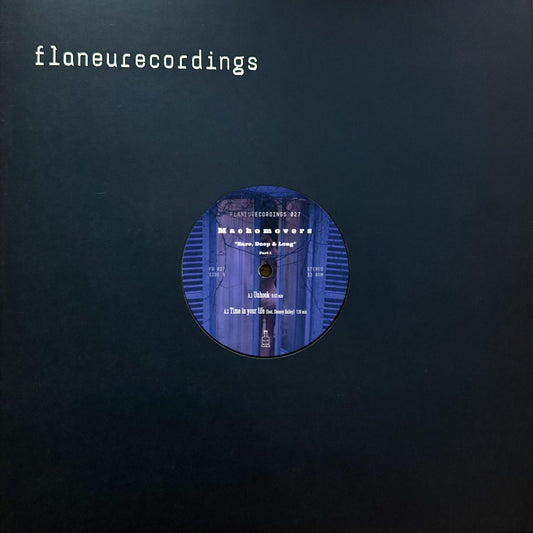 Machomovers - Bare, Deep & Long (Part 1) (VINYL 12" Flaneurecordings FR027) | NEW Mint (M) Mint (M) - DEEP HOUSE *NEW*