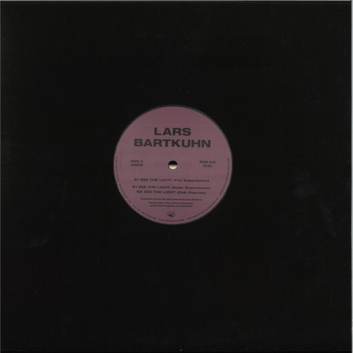 Lars Bartkuhn - (PRESALE) See The Light (VINYL) | Mint (M) Mint (M) - DEEP HOUSE *NEW*