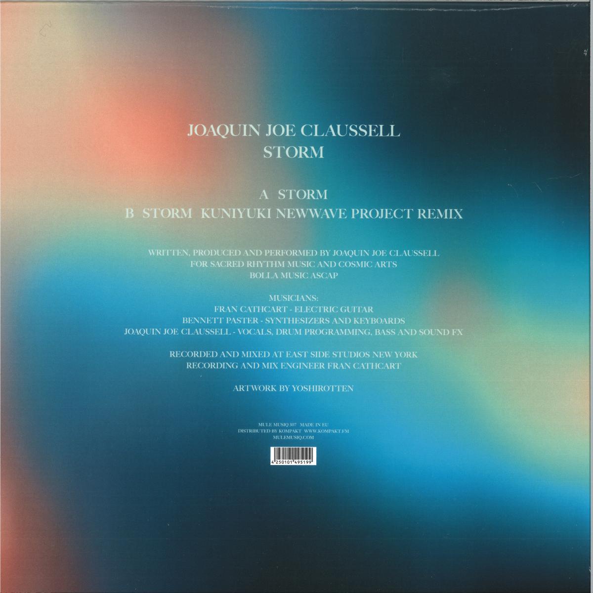 Joaquin Joe Claussell - Storm (VINYL 12" Mule Musiq MULE307) | NEW Mint (M) Mint (M) - DEEP HOUSE *NEW*