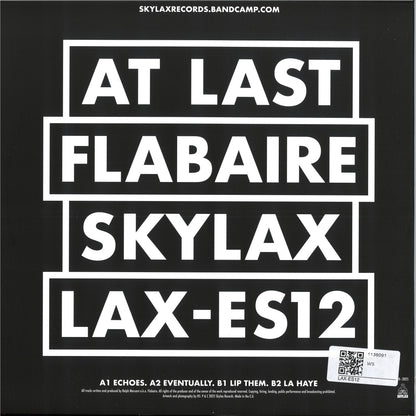 Flabaire - At Last (VINYL 12" Skylax) | NEW - DEEP HOUSE *NEW*