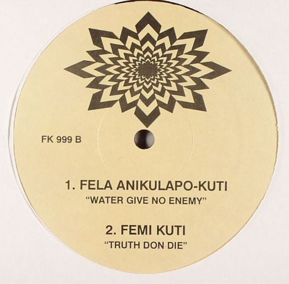 Femi Kuti - Truth Don Die / Water Give No Enemy (VINYL) | Mint Mint - DEEP HOUSE *NEW*