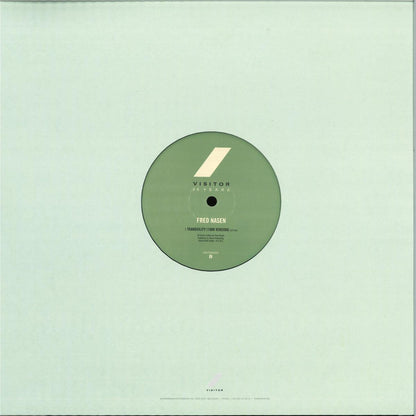 Fred Nasen - 25 Years Visitor (Part 3) (VINYL 12" Visitor) | NEW - DEEP HOUSE *NEW*