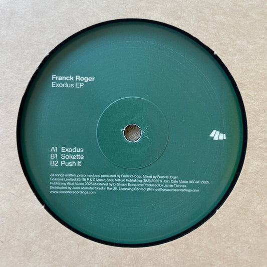 Exodus EP (VINYL) | - DEEP HOUSE *NEW*