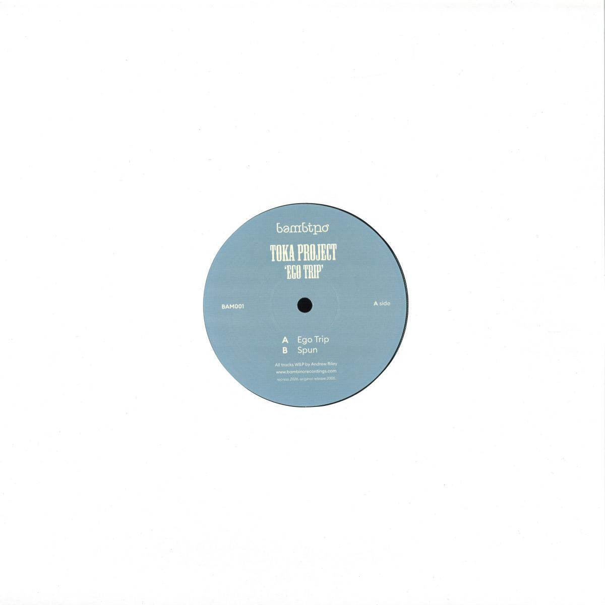 Toka Project - Ego Trip (VINYL 12" Bambino BAM001 2026) | Mint (M) Generic - DEEP HOUSE *NEW*