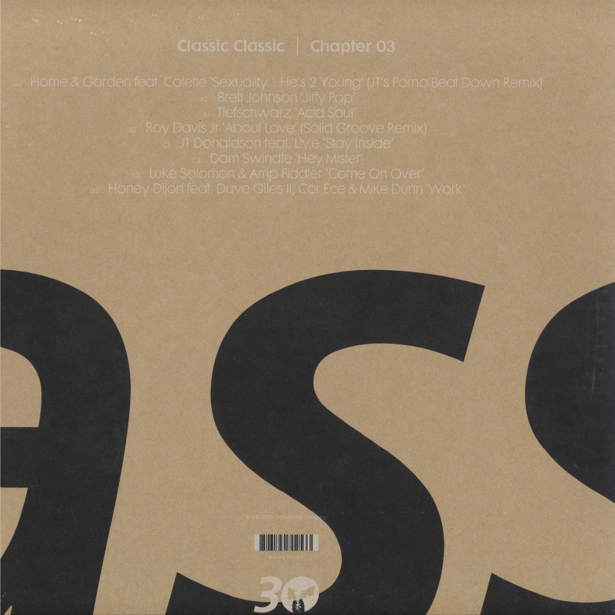 Various - Classic Classic Chapter 03 (VINYL 2x12" Classic) | NEW - DEEP HOUSE *NEW*