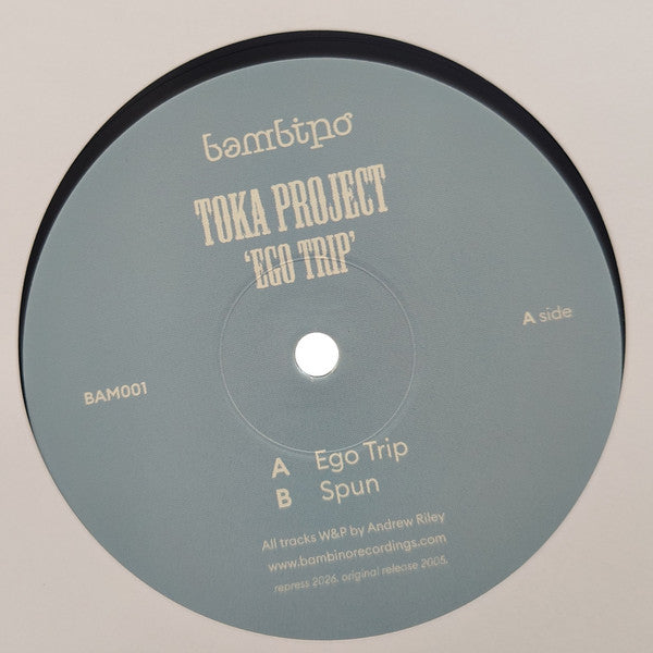 Toka Project - Ego Trip (VINYL) | Mint (M) Generic - DEEP HOUSE *NEW*