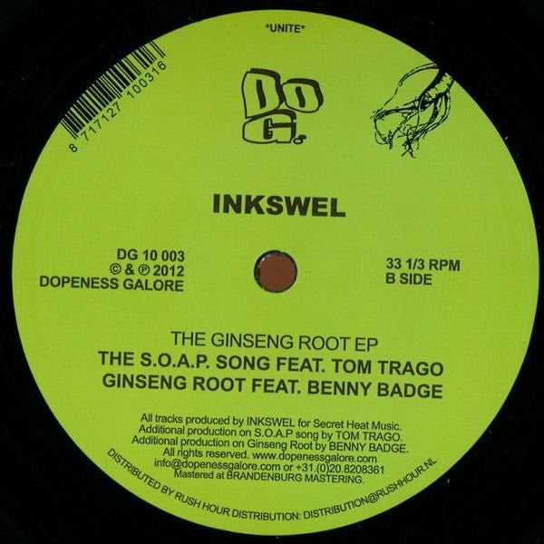 The Ginseng Root EP (12" VINYL) | Mint (M) Mint (M) - DEEP HOUSE *NEW*