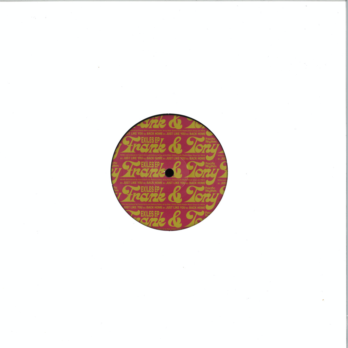 Frank and Tony - Exiles (VINYL) | Mint (M) Mint (M) - DEEP HOUSE *NEW*