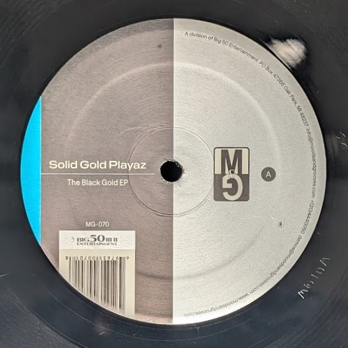 Solid Gold Playaz - The Black Gold EP (VINYL) | Mint (M) Mint (M) - DEEP HOUSE *NEW*