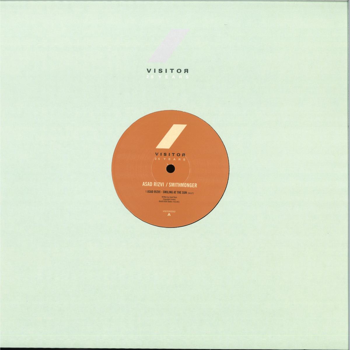Asad Rizvi / Smithmonger - 25 Years Visitor (Part 2) (VINYL 12" Visitor) | NEW - DEEP HOUSE *NEW*