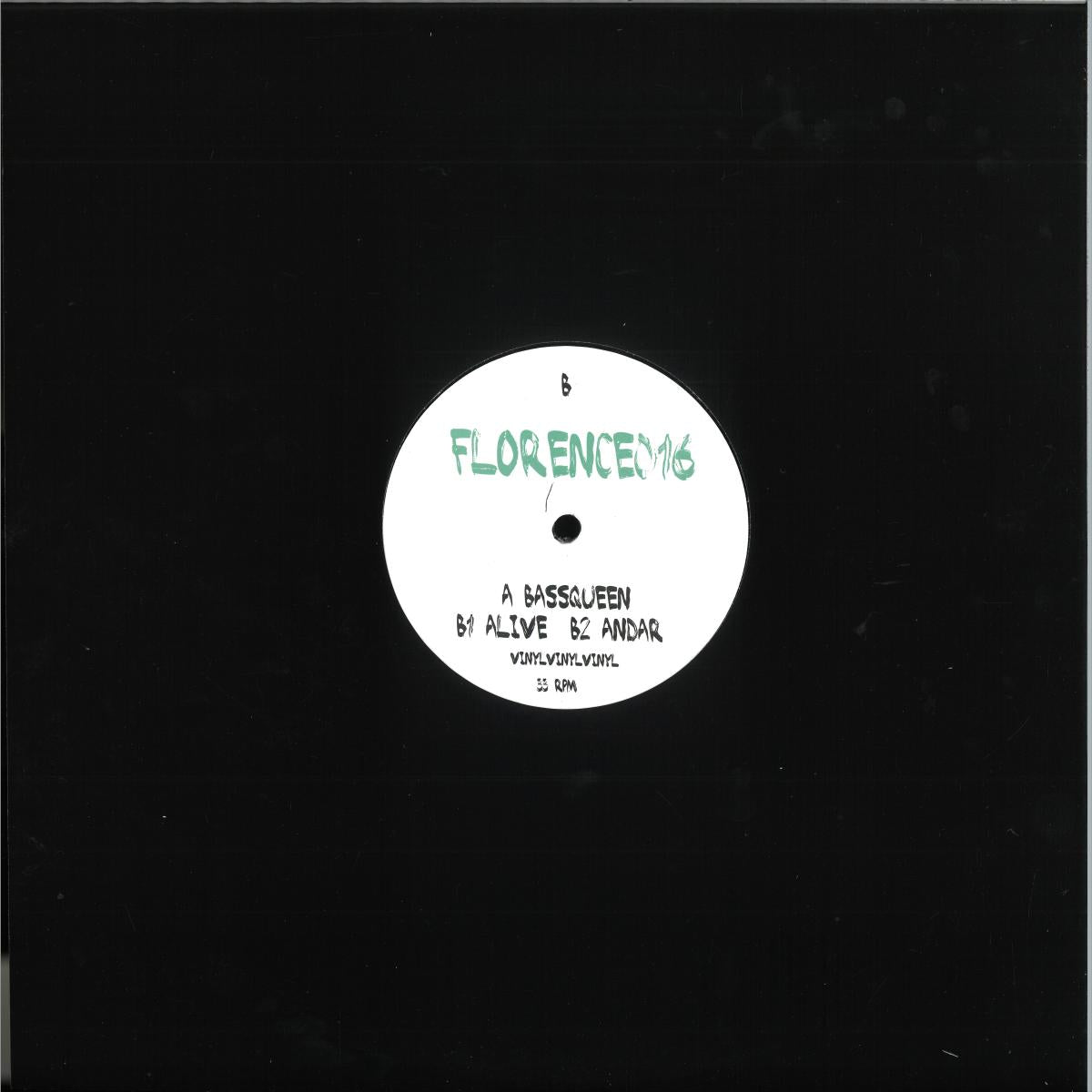 Unknown Artist - FLORENCE016 (VINYL 12" Florence) | NEW Mint (M) Mint (M) - DEEP HOUSE *NEW*