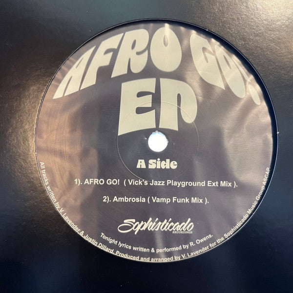 Afro Go! EP | Mint (M) Generic - DEEP HOUSE *NEW*