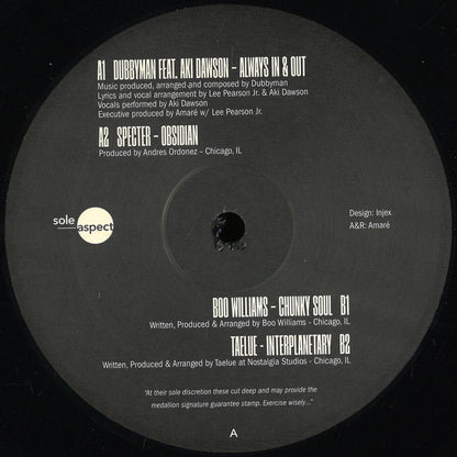 Various - Sole Discretion EP Part 2 (VINYL 12" Sole Aspect) | NEW - DEEP HOUSE *NEW*