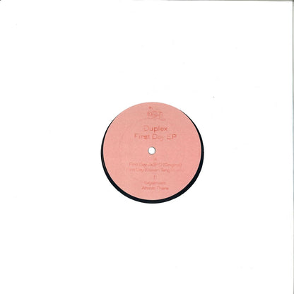 Duplex - (PRESALE 10/9/26) First Day (VINYL 12" Dolly) | NEW - DEEP HOUSE *NEW*
