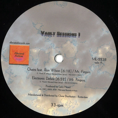 Mr. Fingers - Vault Sessions 1 (VINYL 12" Alleviated) | NEW - DEEP HOUSE *NEW*